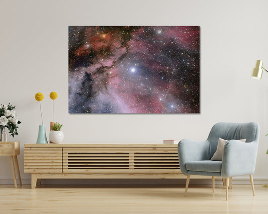 Carina Nebula Galaxy Canvas Print