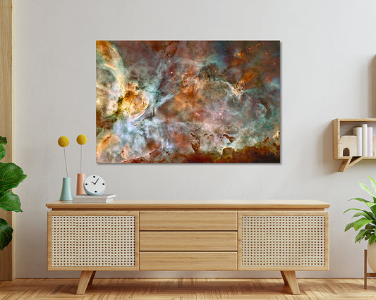 Carina Nebula Galaxy Canvas Wall Art