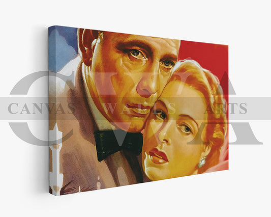 Casablanca Canvas Wall Art Movie Poster Frame