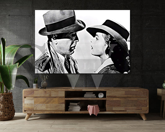 Casablanca Canvas Wall Art Movie Poster Print