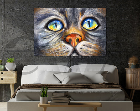 Cat Canvas Wall Art