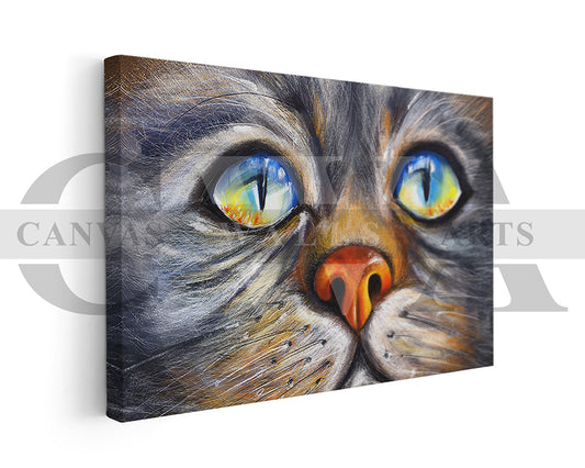 Cat Canvas Wall Art