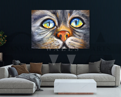 Cat Canvas Wall Art