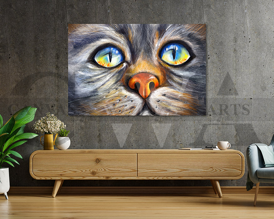 Cat Canvas Wall Art