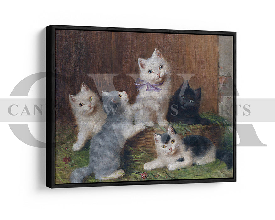 Cats Canvas Wall Art