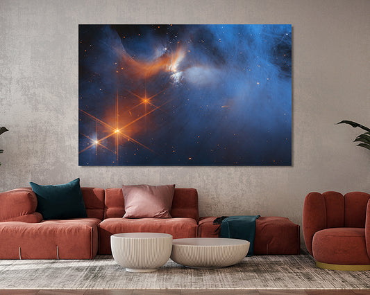 Chamaeleon I Molecular Cloud Galaxy Canvas Wall Art