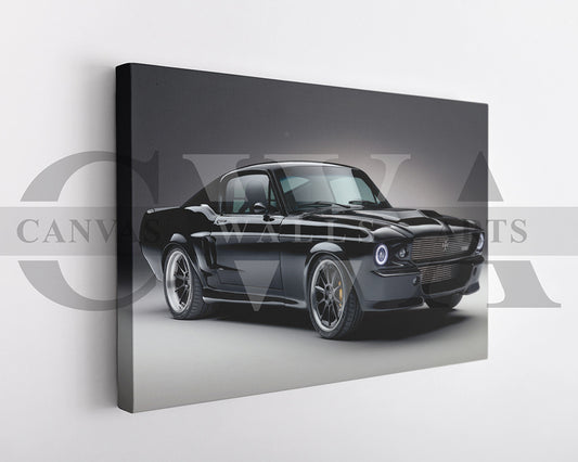 Charge Canvas Wall Art Car Poster Prints
