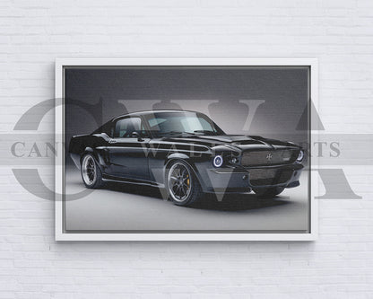 Charge Canvas Wall Art Car Poster Prints