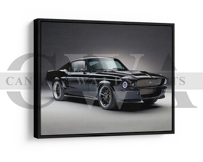 Charge Canvas Wall Art Car Poster Prints