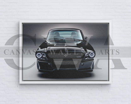 Charge Canvas Wall Art Car Poster Print