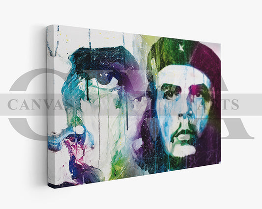 Che Guevara Canvas Wall Art Abstract Movie Poster Print