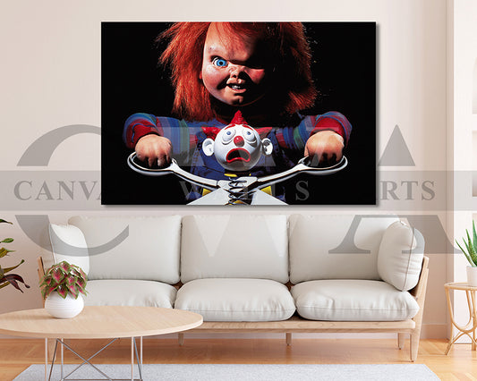 Child’s Play Canvas Wall Art Abstract Movie Poster