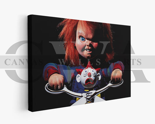 Child’s Play Canvas Wall Art Abstract Movie Poster