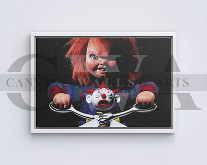 Child’s Play Canvas Wall Art Abstract Movie Poster