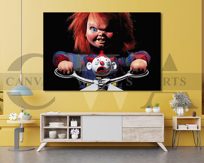 Child’s Play Canvas Wall Art Abstract Movie Poster