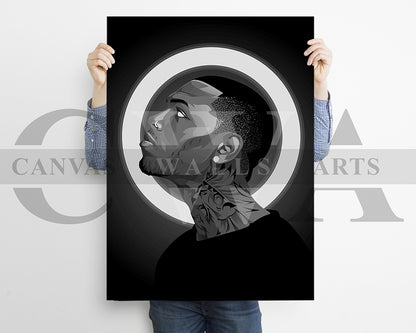 Chris Brown Canvas Print