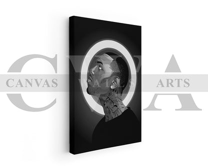 Chris Brown Canvas Print