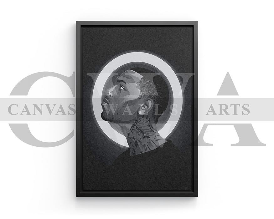 Chris Brown Canvas Print