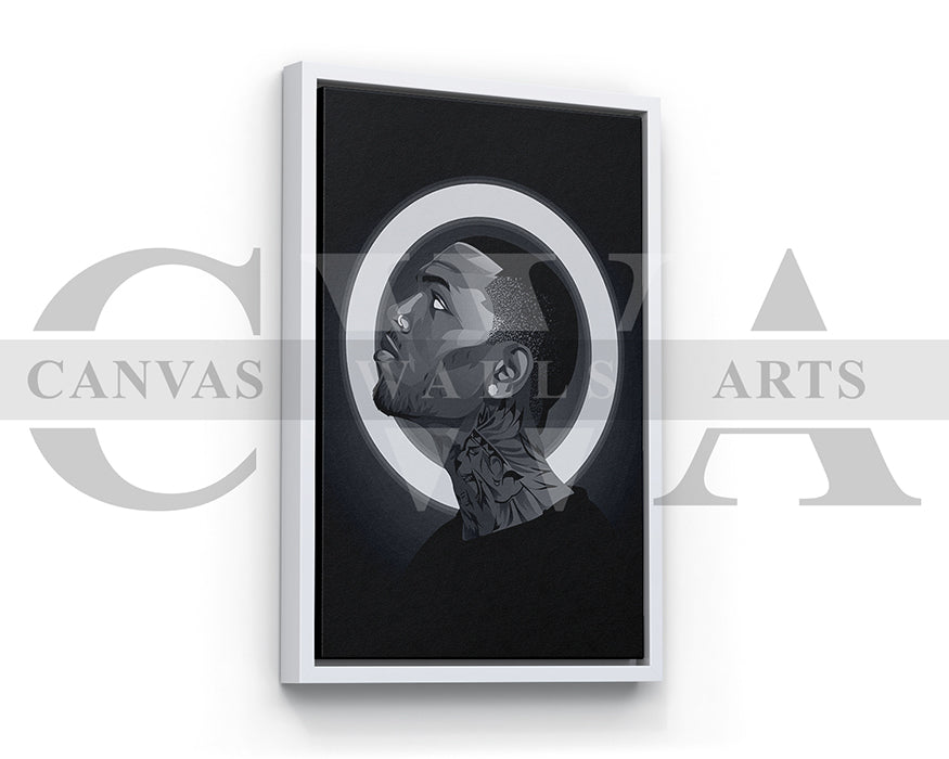 Chris Brown Canvas Print