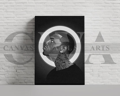 Chris Brown Canvas Print