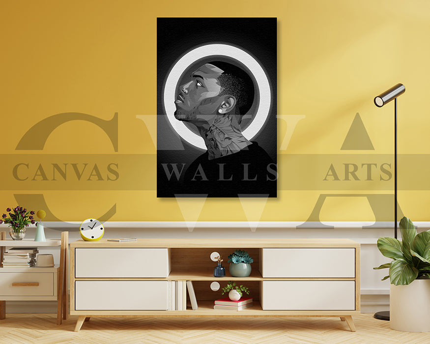 Chris Brown Canvas Print