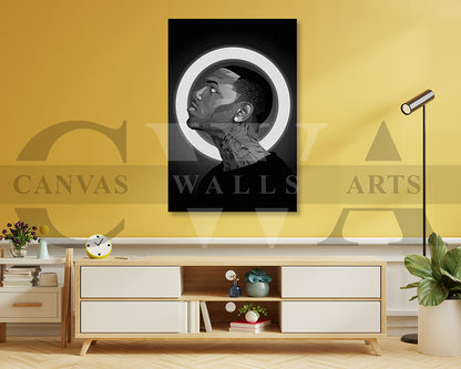 Chris Brown Canvas Print