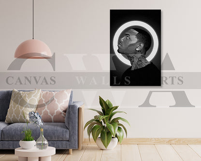 Chris Brown Canvas Print