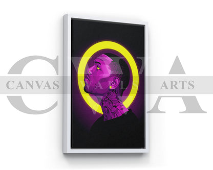 Chris Brown Canvas Wall Art