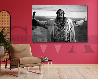 Chris Farley Canvas Wall Art Movie Poster
