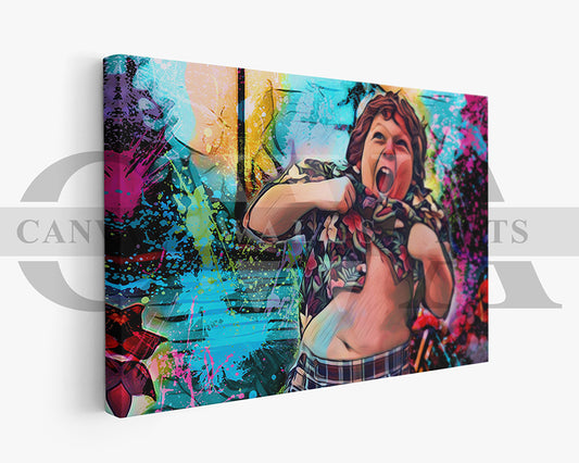 Chunk Canvas Wall Art Abstract Movie Poster