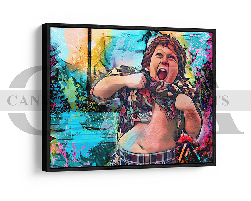 Chunk Canvas Wall Art Abstract Movie Poster