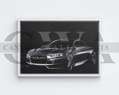 Citroen Divine DS Concept Canvas Wall Art Car Poster Print