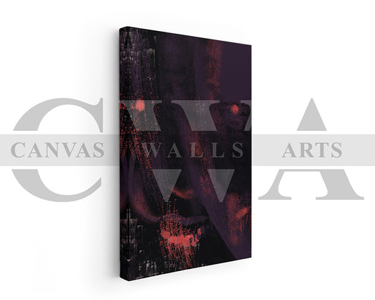 Clown Canvas Wall Art Abstract Movie Poster