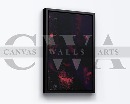 Clown Canvas Wall Art Abstract Movie Poster