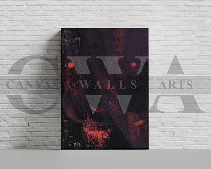 Clown Canvas Wall Art Abstract Movie Poster