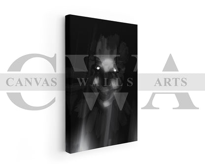 Clown Canvas Wall Art Abstract Movie Poster