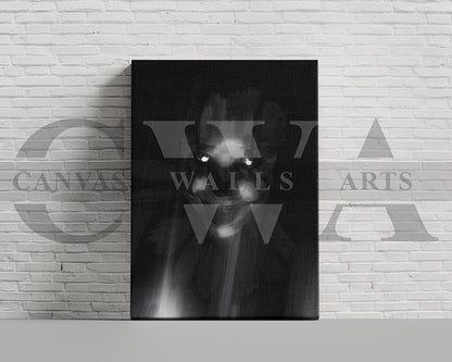 Clown Canvas Wall Art Abstract Movie Poster