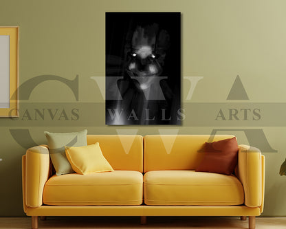 Clown Canvas Wall Art Abstract Movie Poster