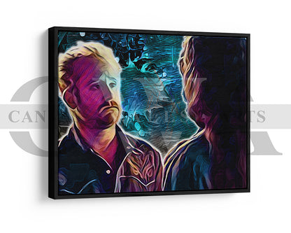 Comanche Hell or Highwater Canvas Wall Art Movie Poster