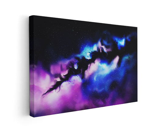 Cosmos Galaxy Canvas Wall Art