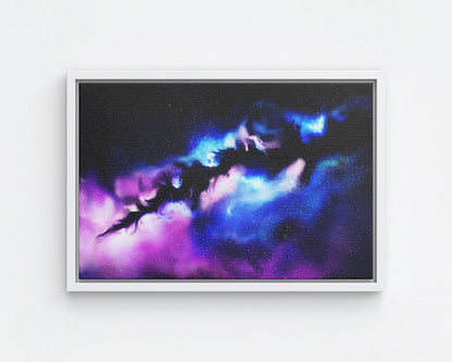Cosmos Galaxy Canvas Wall Art