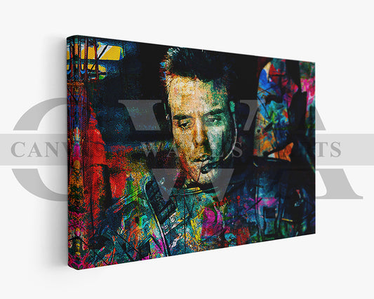 Cpl. Dwayne Hicks Canvas Wall Art Movie Poster