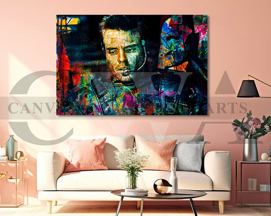 Cpl. Dwayne Hicks Canvas Wall Art Movie Poster