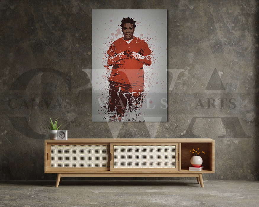 Crazy Eyes Canvas Wall Art