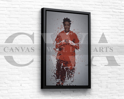 Crazy Eyes Canvas Wall Art