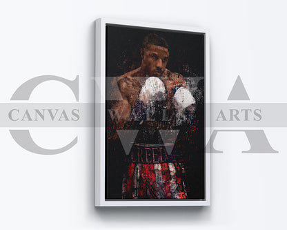Creed Canvas Wall Art Abstract Movie Poster