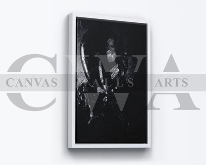 Daft Punk Guy Canvas Wall Art Abstract Music Poster