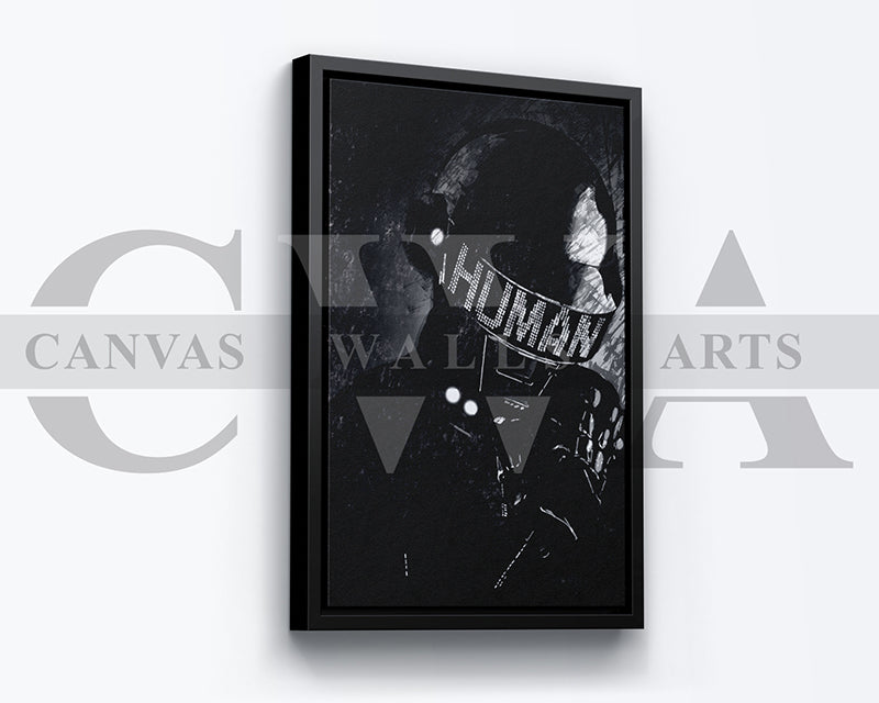 Daft Punk Thomas Canvas Wall Art Abstract Music Poster
