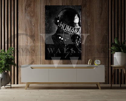 Daft Punk Thomas Canvas Wall Art Abstract Music Poster