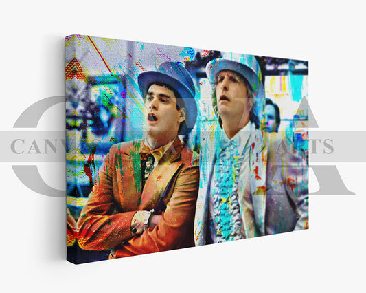 Dapper Harry and Lloyd Canvas Wall Art Movie Poster